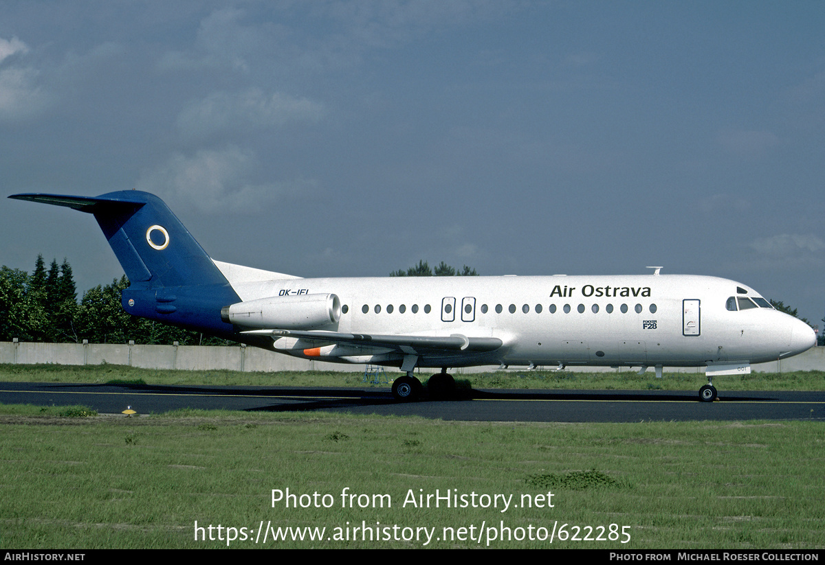 Aircraft Photo of OK-IEL | Fokker F28-4000 Fellowship | Air Ostrava | AirHistory.net #622285