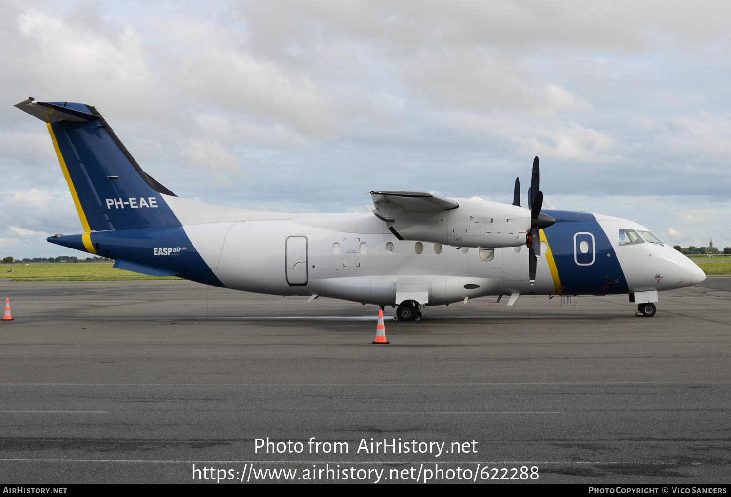 Aircraft Photo of PH-EAE | Dornier 328-110 | EASP Air - Executive Airborne Systems & Platforms | AirHistory.net #622288