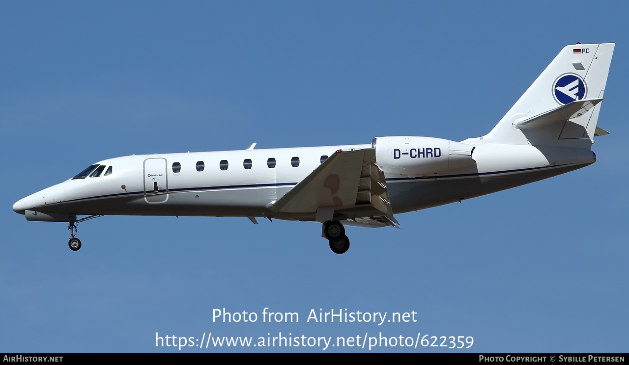 Aircraft Photo of D-CHRD | Cessna 680 Citation Sovereign | Hahn Air | AirHistory.net #622359