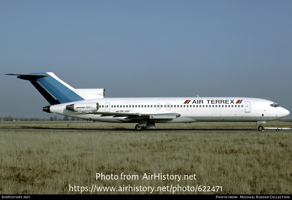 Aircraft Photo of OK-JGY | Boeing 727-230/Adv | Air Terrex | AirHistory.net #622471