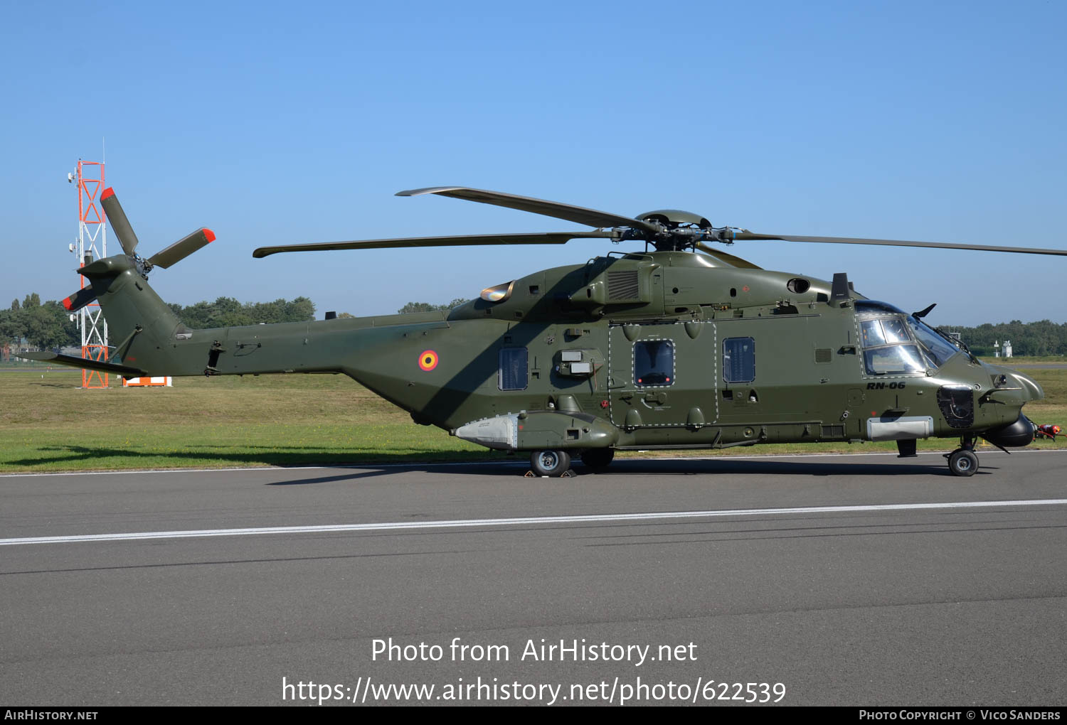 Aircraft Photo of RN-06 | NHI NH90 TTH | Belgium - Air Force | AirHistory.net #622539