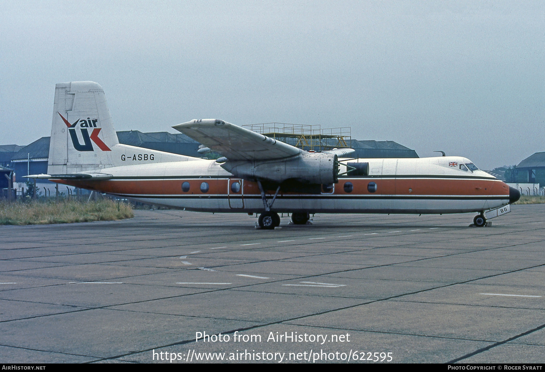 Aircraft Photo of G-ASBG | Handley Page HPR-7 Herald 203 | Air UK | AirHistory.net #622595