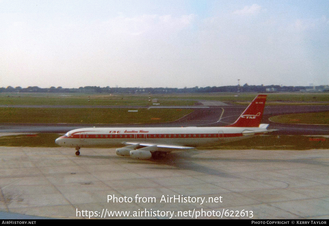 Aircraft Photo of EC-CUS | Douglas DC-8-32 | TAE - Trabajos Aéreos y Enlaces | AirHistory.net #622613