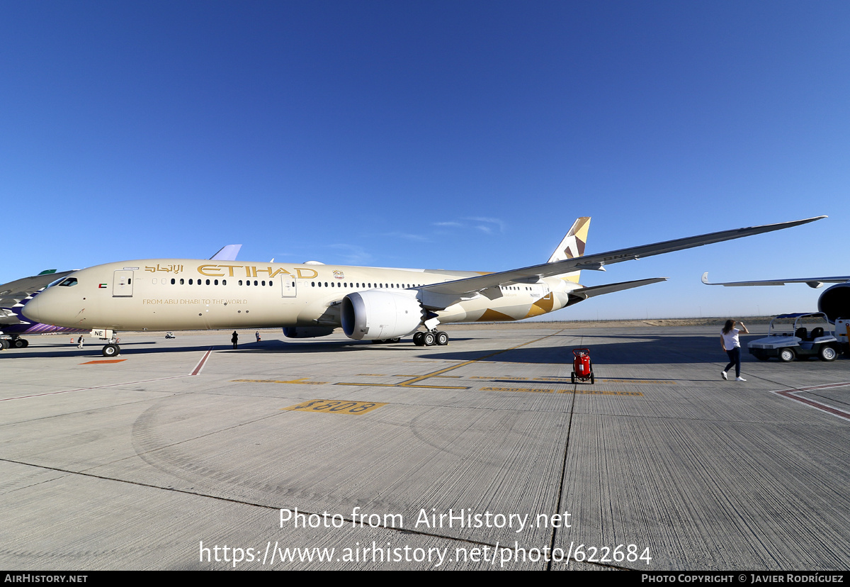 Aircraft Photo of N2003T / A6-BNE | Boeing 787-9 Dreamliner | Etihad Airways | AirHistory.net #622684