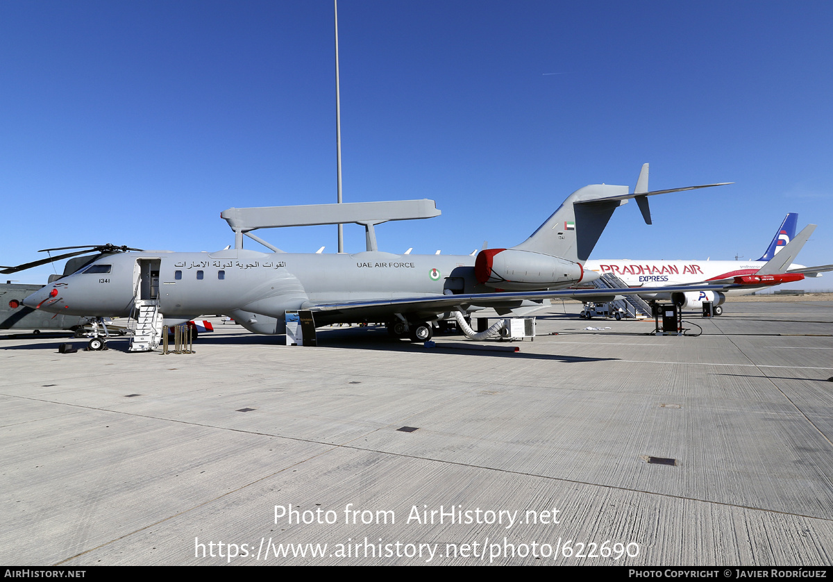 Aircraft Photo of 1341 | Bombardier Global 6000 GlobalEye (BD-700-1A10) | United Arab Emirates - Air Force | AirHistory.net #622690