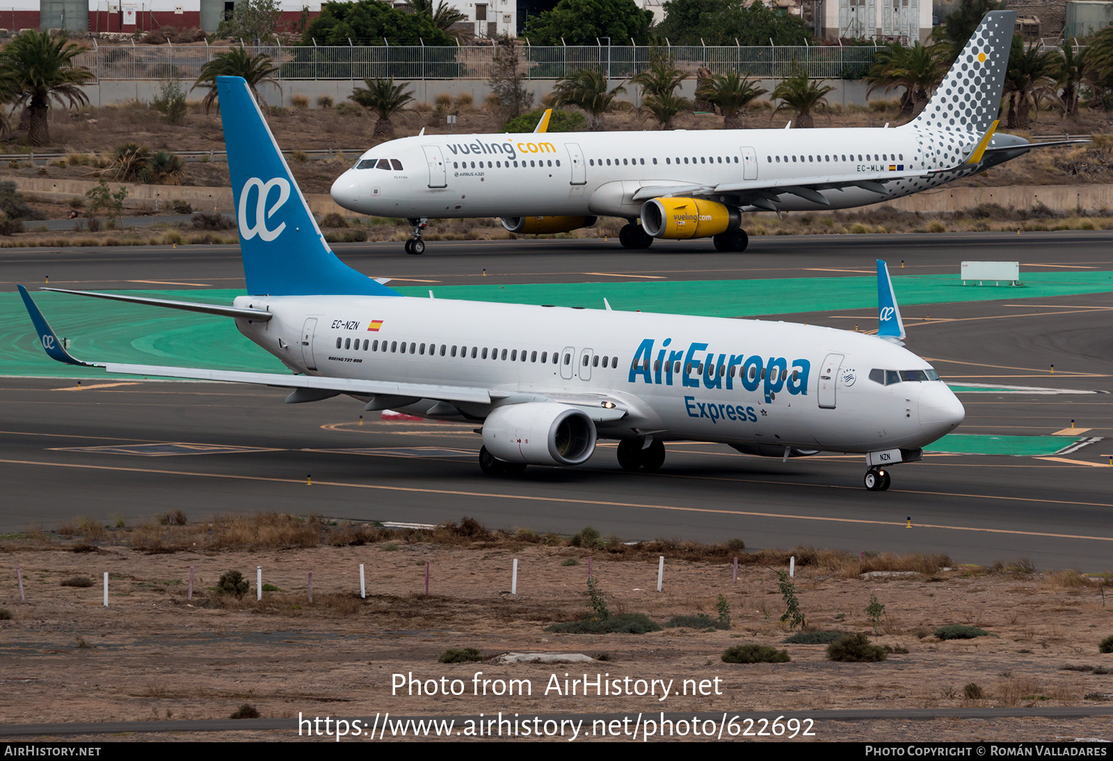 Aircraft Photo of EC-NZN | Boeing 737-8KN | Air Europa Express | AirHistory.net #622692