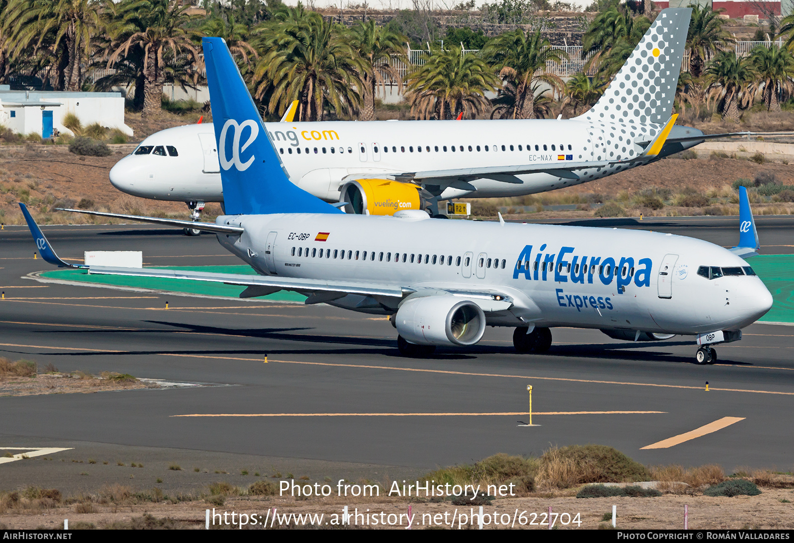 Aircraft Photo of EC-OBP | Boeing 737-8JP | Air Europa Express | AirHistory.net #622704