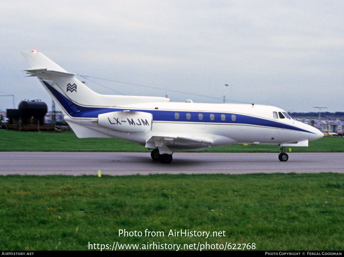 Aircraft Photo of LX-MJM | British Aerospace HS-125-700B | AirHistory.net #622768