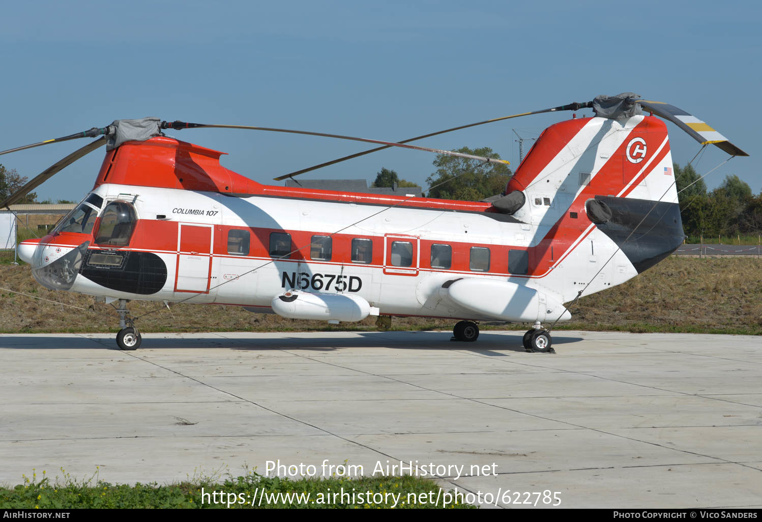 Aircraft Photo of N6675D | Boeing Vertol 107-II-2 | Columbia Helicopters | AirHistory.net #622785