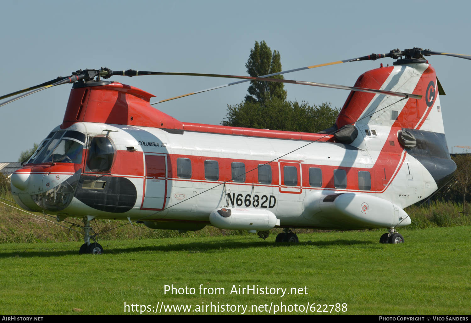 Aircraft Photo of N6682D | Boeing Vertol 107-II | Columbia Helicopters | AirHistory.net #622788