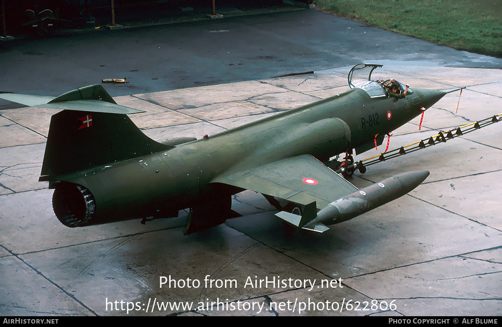 Aircraft Photo of R-812 | Canadair CF-104 Starfighter | Denmark - Air Force | AirHistory.net #622806