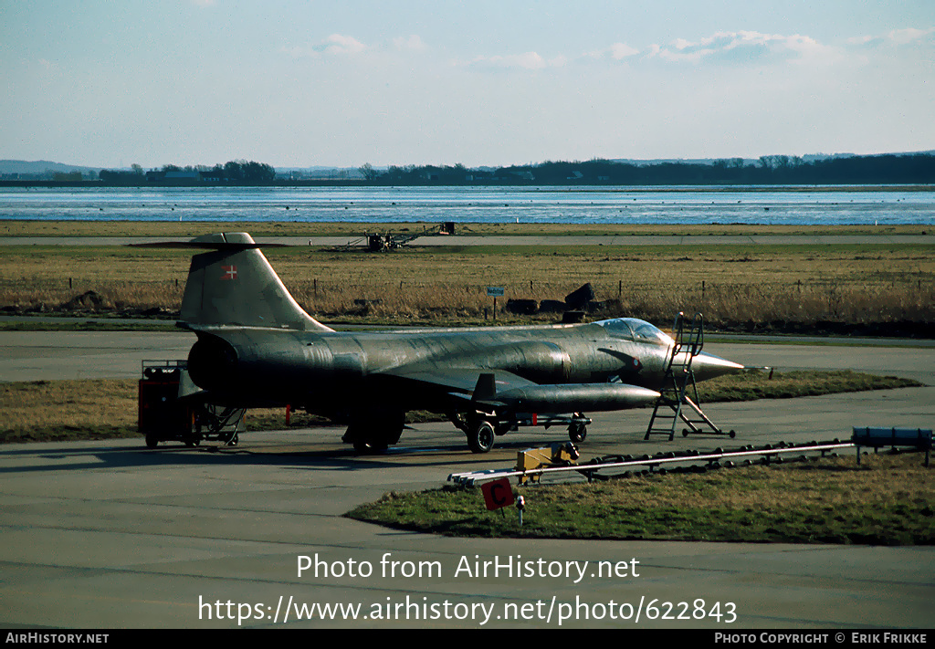 Aircraft Photo of R-755 | Lockheed F-104G Starfighter | Denmark - Air Force | AirHistory.net #622843