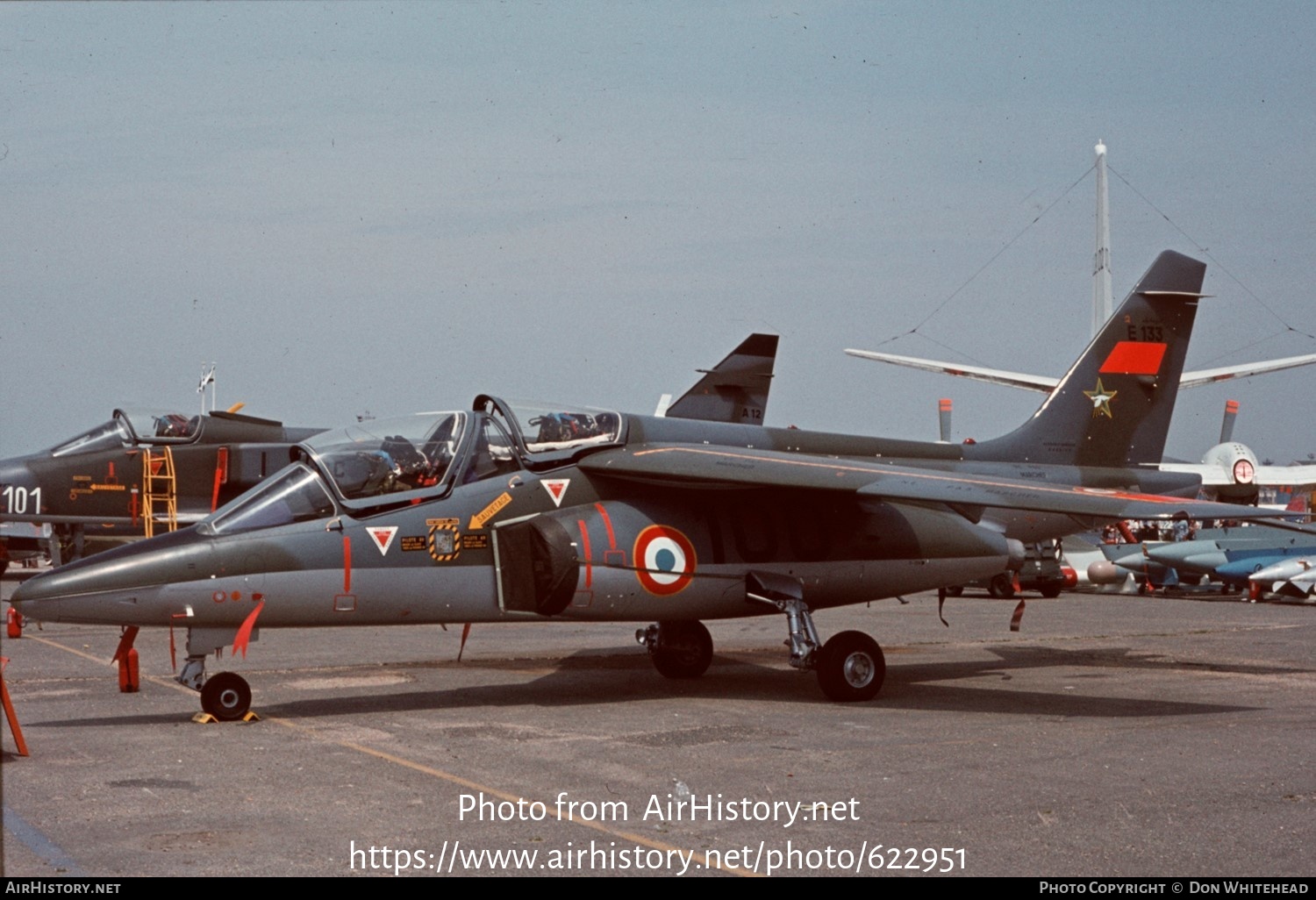 Aircraft Photo of E133 | Dassault-Dornier Alpha Jet E | France - Air Force | AirHistory.net #622951