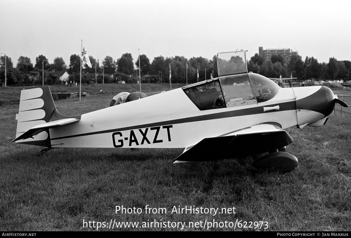 Aircraft Photo of G-AXZT | SAN Jodel D-117A | AirHistory.net #622973