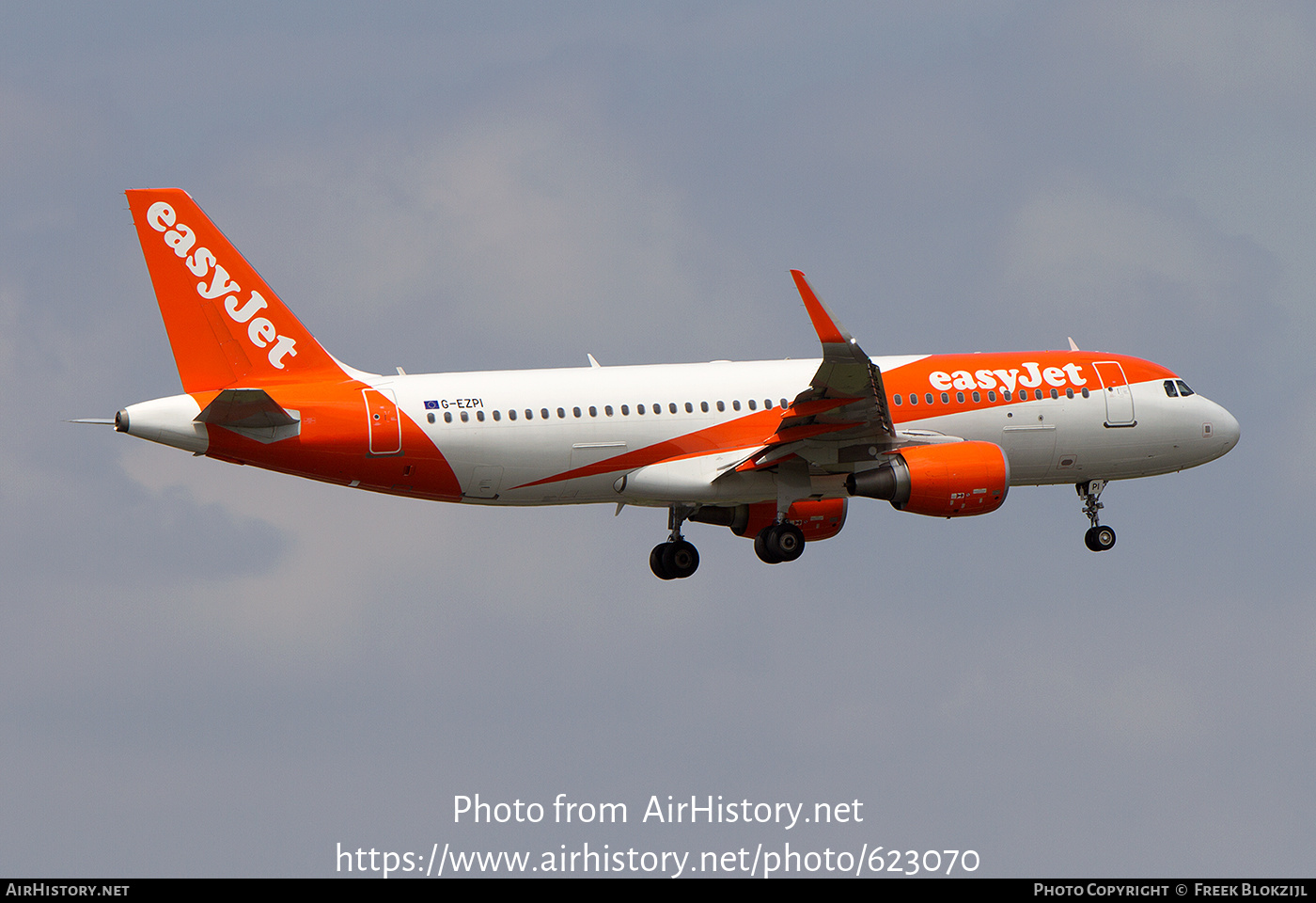 Aircraft Photo of G-EZPI | Airbus A320-214 | EasyJet | AirHistory.net #623070