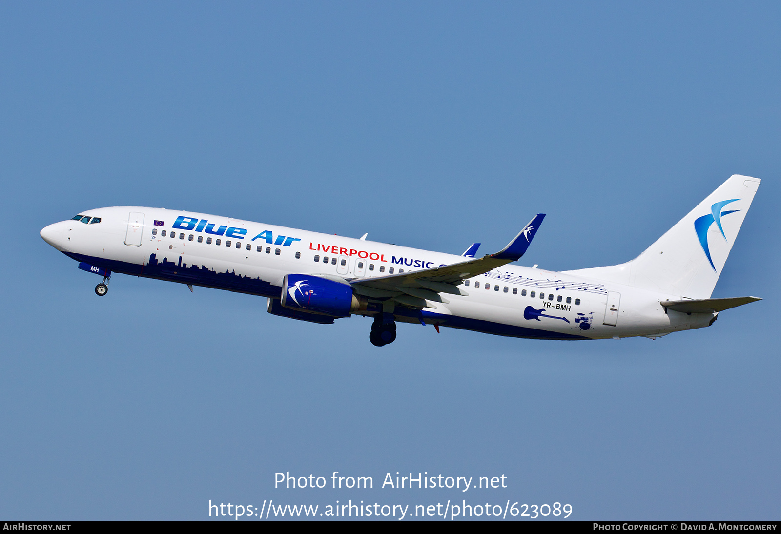 Aircraft Photo of YR-BMH | Boeing 737-8K5 | Blue Air | AirHistory.net #623089