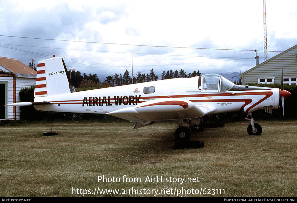 Aircraft Photo of ZK-DHO | Fletcher FU-24-950 | Aerial Work | AirHistory.net #623111