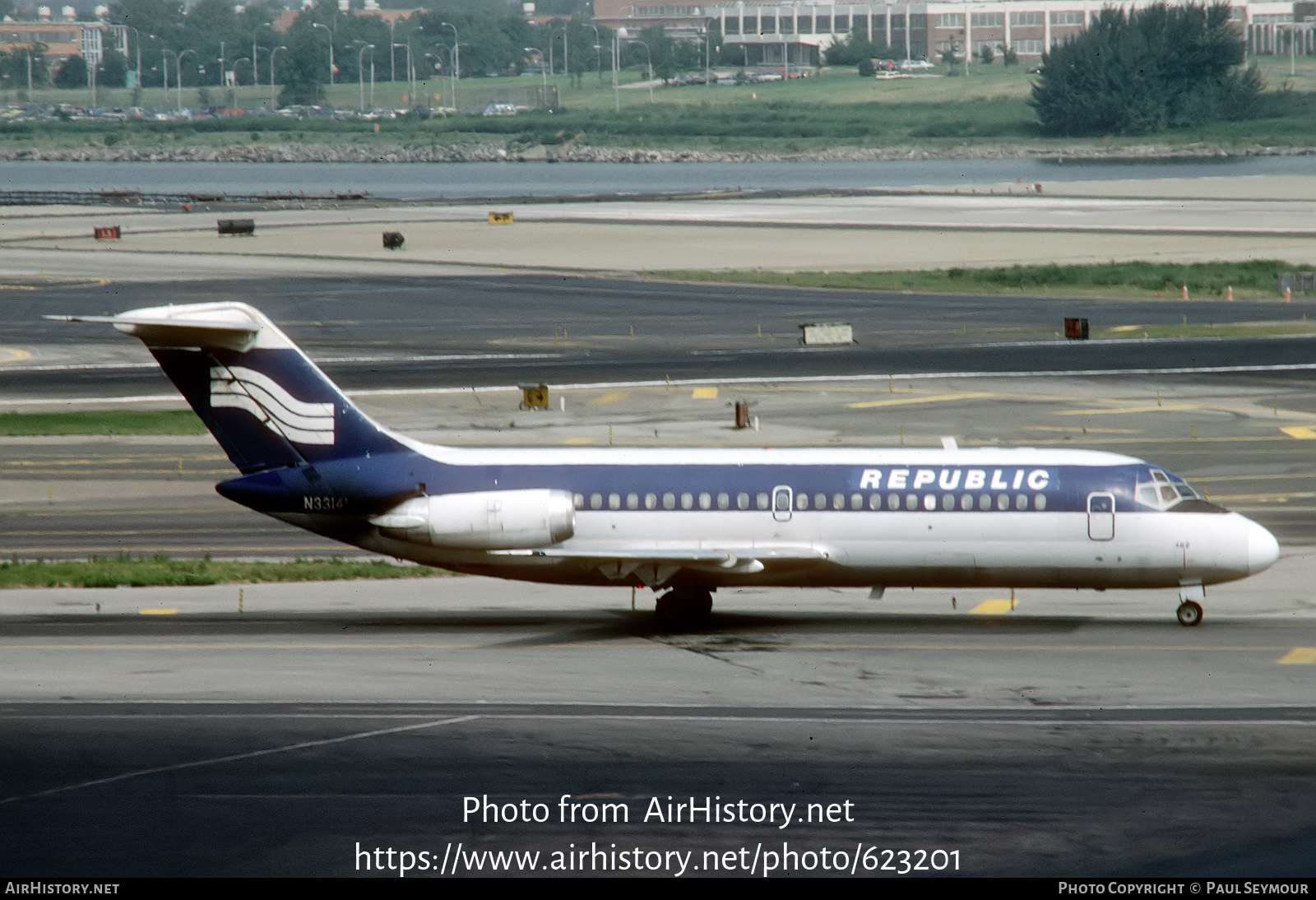 Aircraft Photo of N3314L | Douglas DC-9-14 | Republic Airlines | AirHistory.net #623201