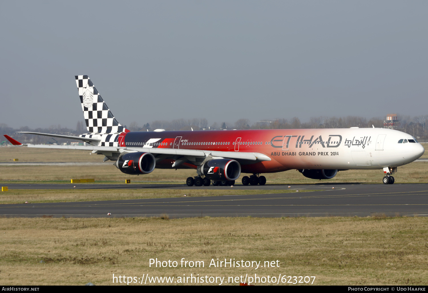 Aircraft Photo of A6-EHJ | Airbus A340-642 | Etihad Airways | AirHistory.net #623207