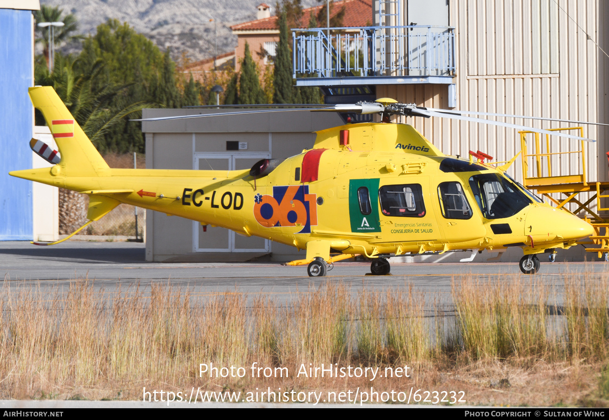 Aircraft Photo of EC-LOD | Agusta A-109E Power | Junta de Andalucía - Consejería de Salud | AirHistory.net #623232