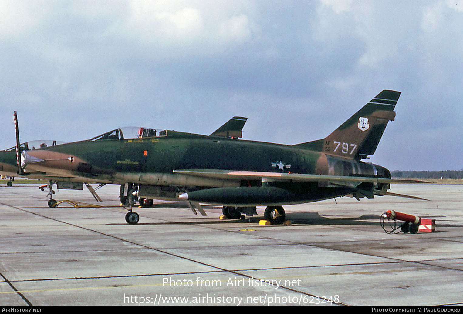 Aircraft Photo of 55-3797 / AF55-797 | North American F-100D Super Sabre | USA - Air Force | AirHistory.net #623248