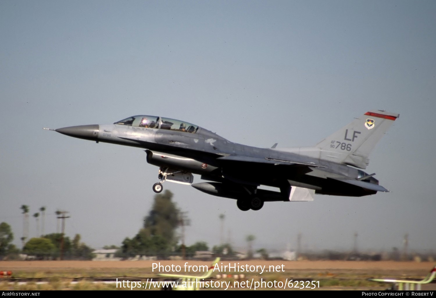 Aircraft Photo of 90-0786 / AF90-786 | General Dynamics F-16DM Fighting Falcon | USA - Air Force | AirHistory.net #623251