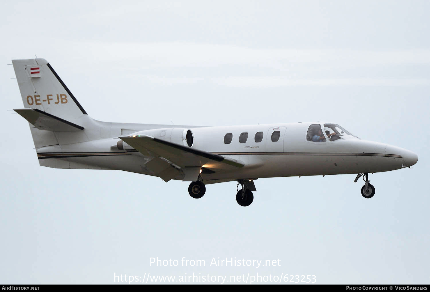 Aircraft Photo of OE-FJB | Cessna 501 Citation I/SP | AirHistory.net #623253