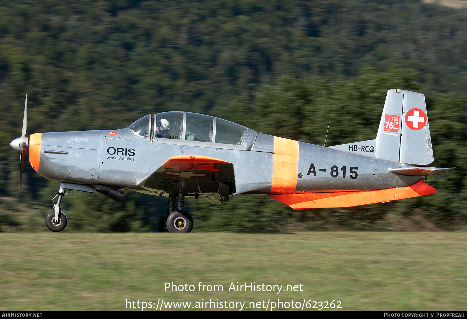 Aircraft Photo of HB-RCQ / A-815 | Pilatus P-3-05 | Switzerland - Air Force | AirHistory.net #623262