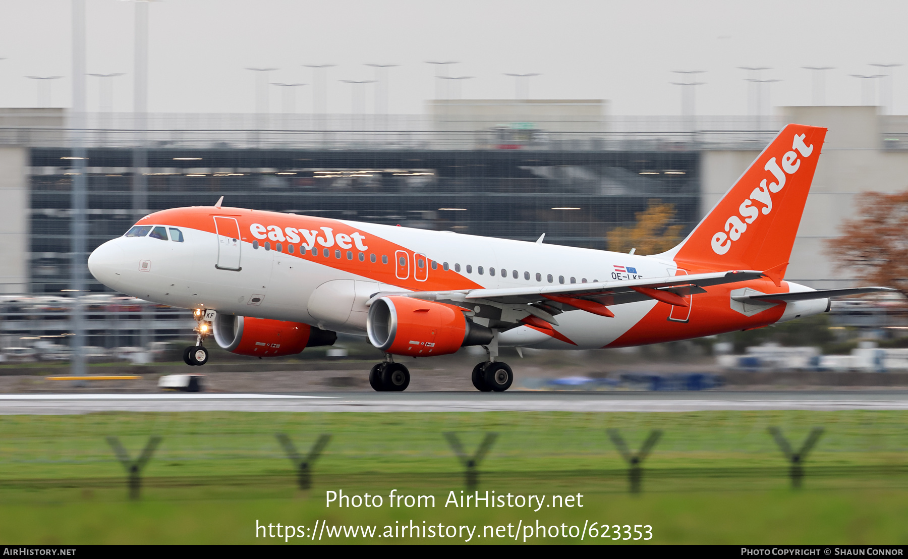 Aircraft Photo of OE-LKF | Airbus A319-111 | EasyJet | AirHistory.net #623353