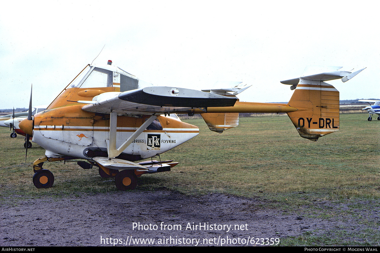 Aircraft Photo of OY-DRL | Transavia PL-12 Mk2 Airtruk | KFK - Korn- & Foderstof Kompagniet | AirHistory.net #623359