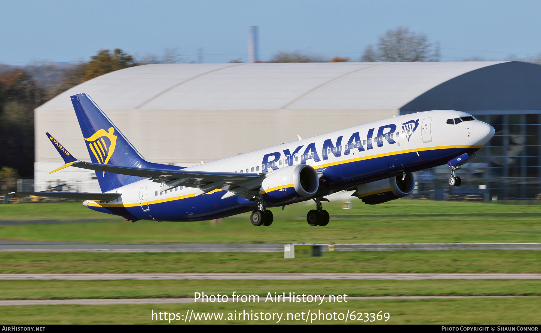 Aircraft Photo of EI-IGO | Boeing 737-8200 Max 200 | Ryanair | AirHistory.net #623369