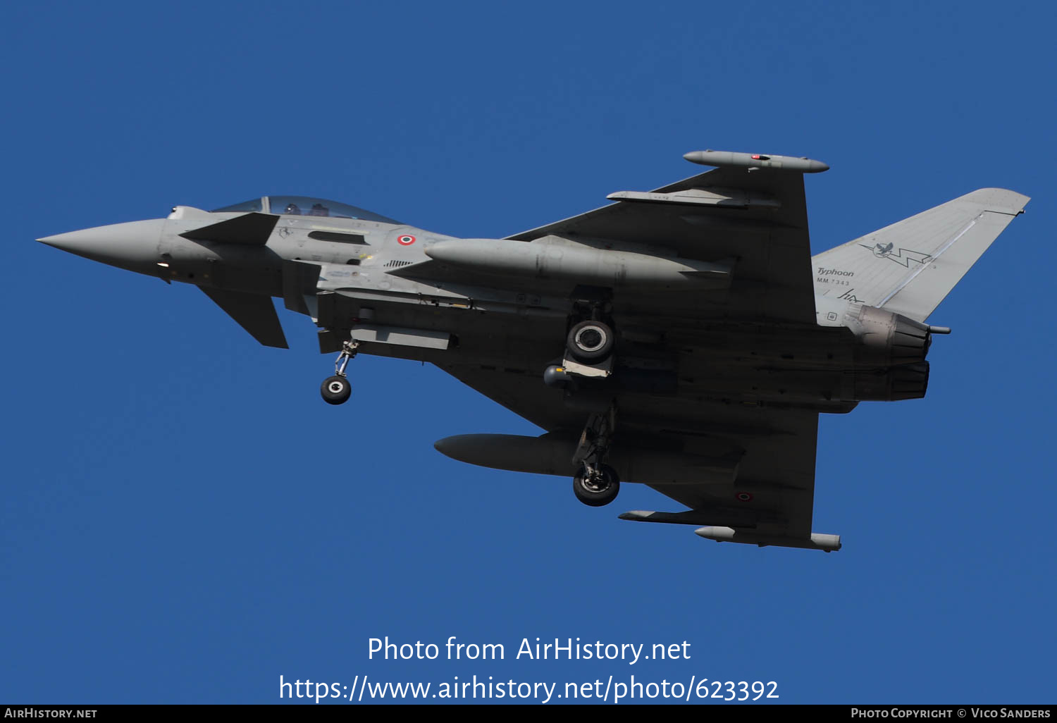 Aircraft Photo of MM7343 | Eurofighter EF-2000 Typhoon S | Italy - Air Force | AirHistory.net #623392