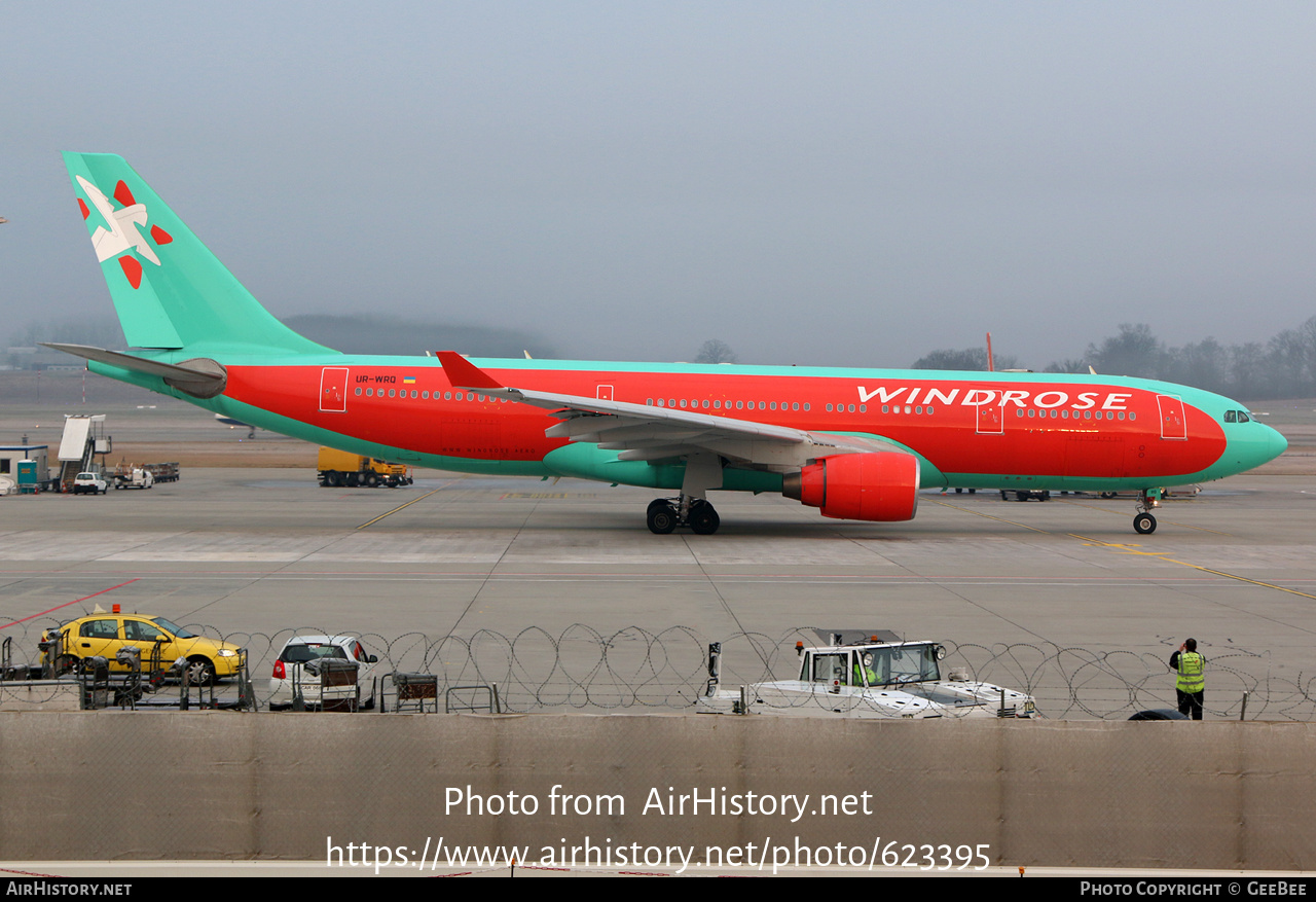 Aircraft Photo of UR-WRQ | Airbus A330-223 | Windrose | AirHistory.net #623395