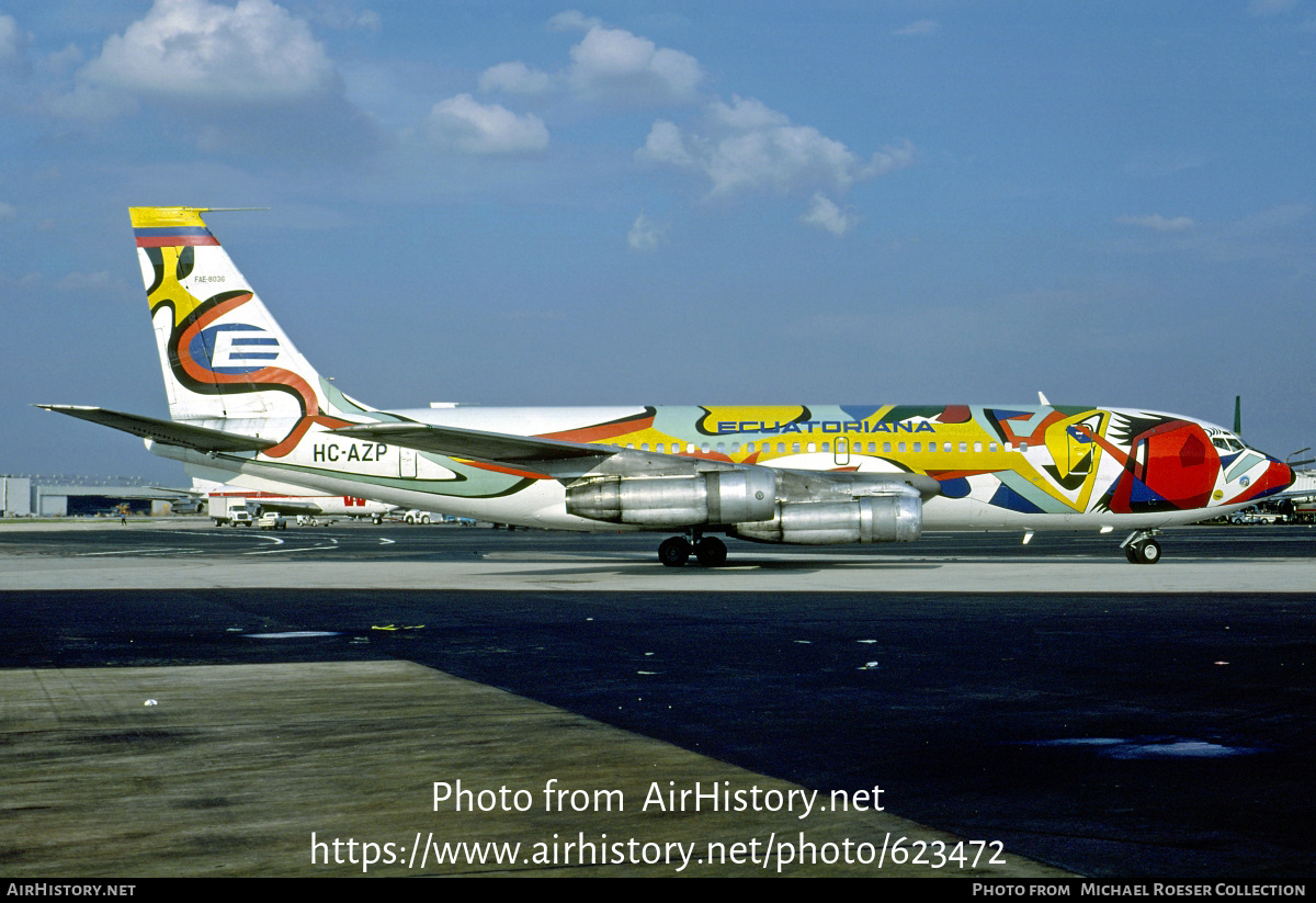 Aircraft Photo of HC-AZP / FAE-8036 | Boeing 720-023B | Ecuatoriana | AirHistory.net #623472