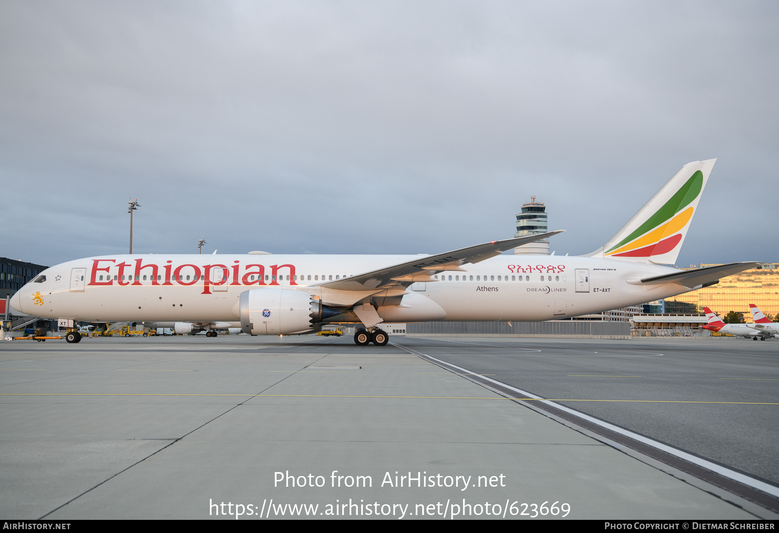 Aircraft Photo of ET-AXT | Boeing 787-9 Dreamliner | AirHistory.net #623669