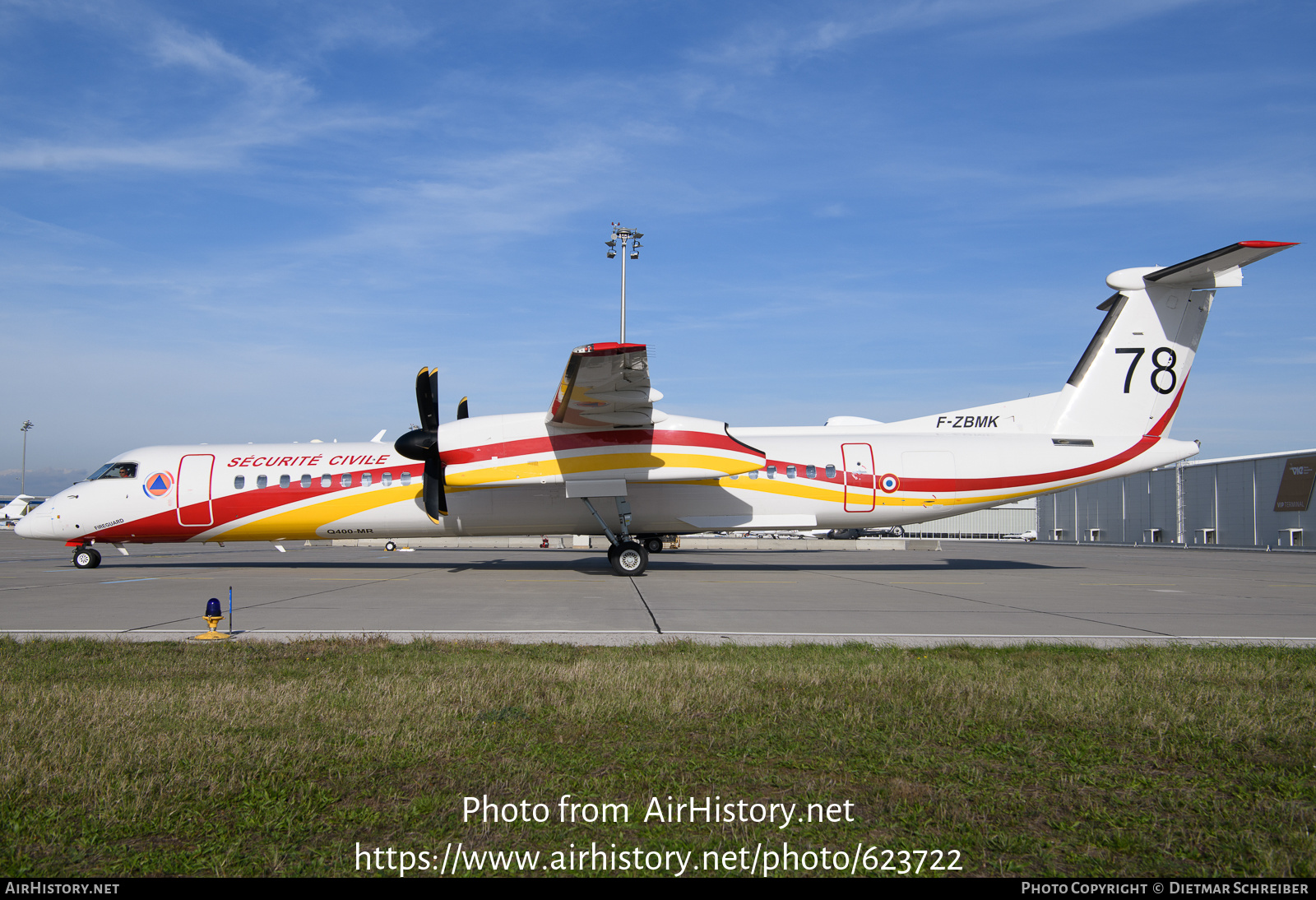 Aircraft Photo of F-ZBMK | Conair DHC-8-402 Q400-MR | Sécurité Civile | AirHistory.net #623722