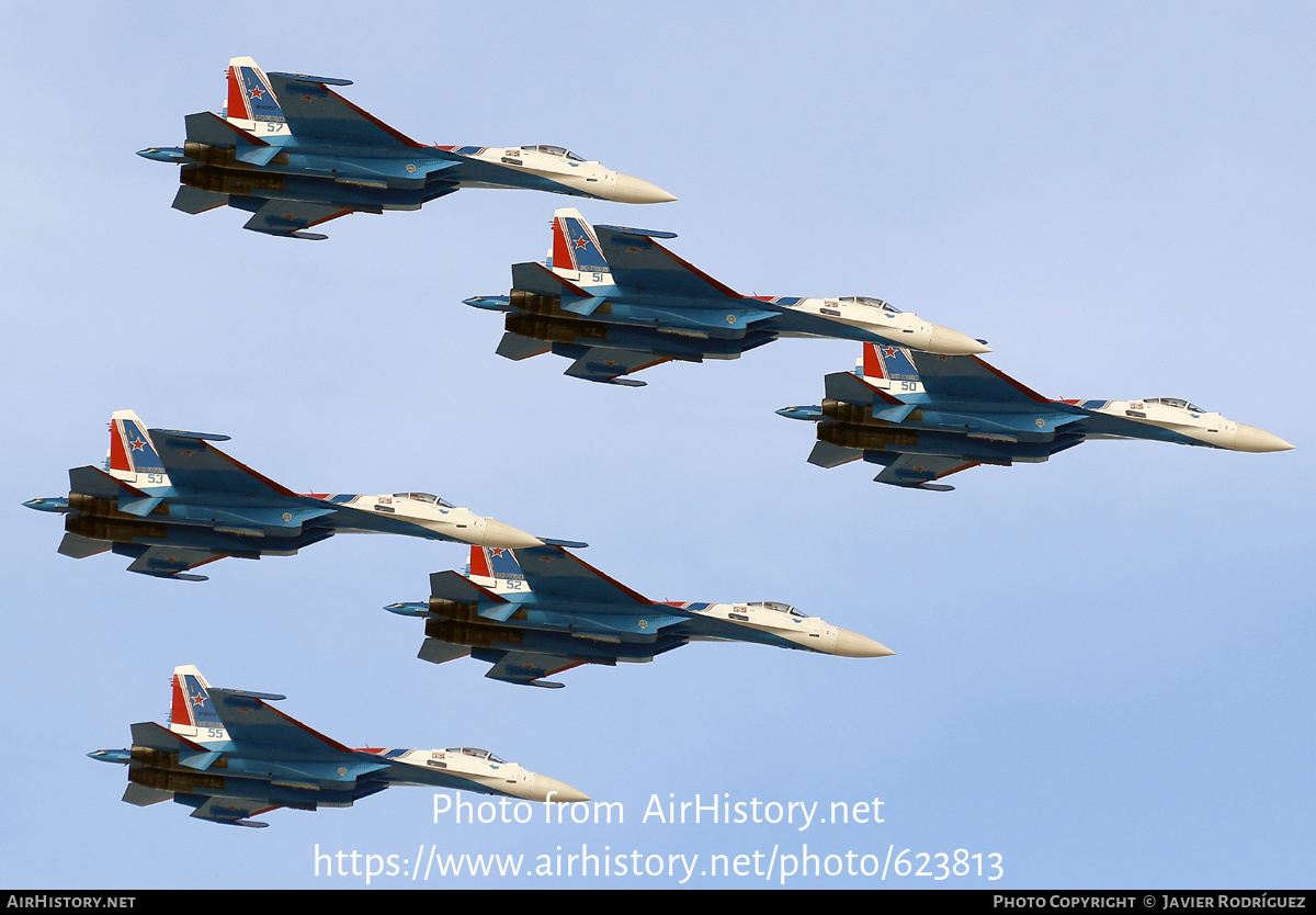 Aircraft Photo of 50 | Sukhoi Su-35S | Russia - Air Force | AirHistory.net #623813