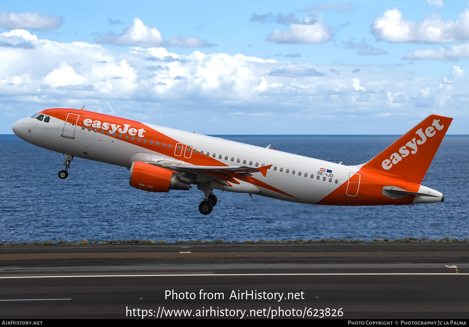 Aircraft Photo of OE-IJO | Airbus A320-214 | EasyJet | AirHistory.net #623826