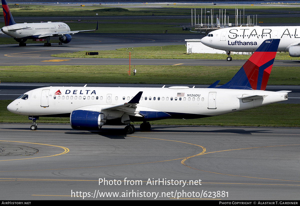 Aircraft Photo of N126DU | Airbus A220-171 (BD-500-1A10) | Delta Air Lines | AirHistory.net #623881