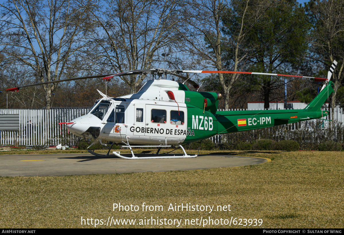 Aircraft Photo of EC-IPM | Bell 412 | Gobierno de España | AirHistory.net #623939