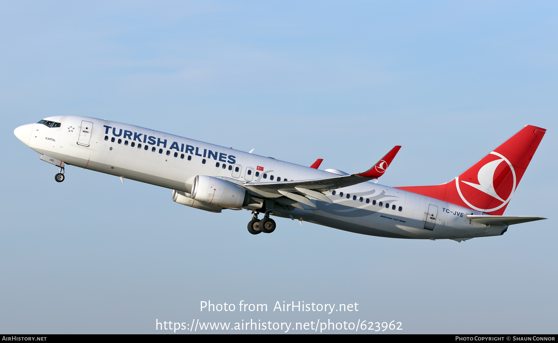 Aircraft Photo of TC-JVE | Boeing 737-8F2 | Turkish Airlines | AirHistory.net #623962