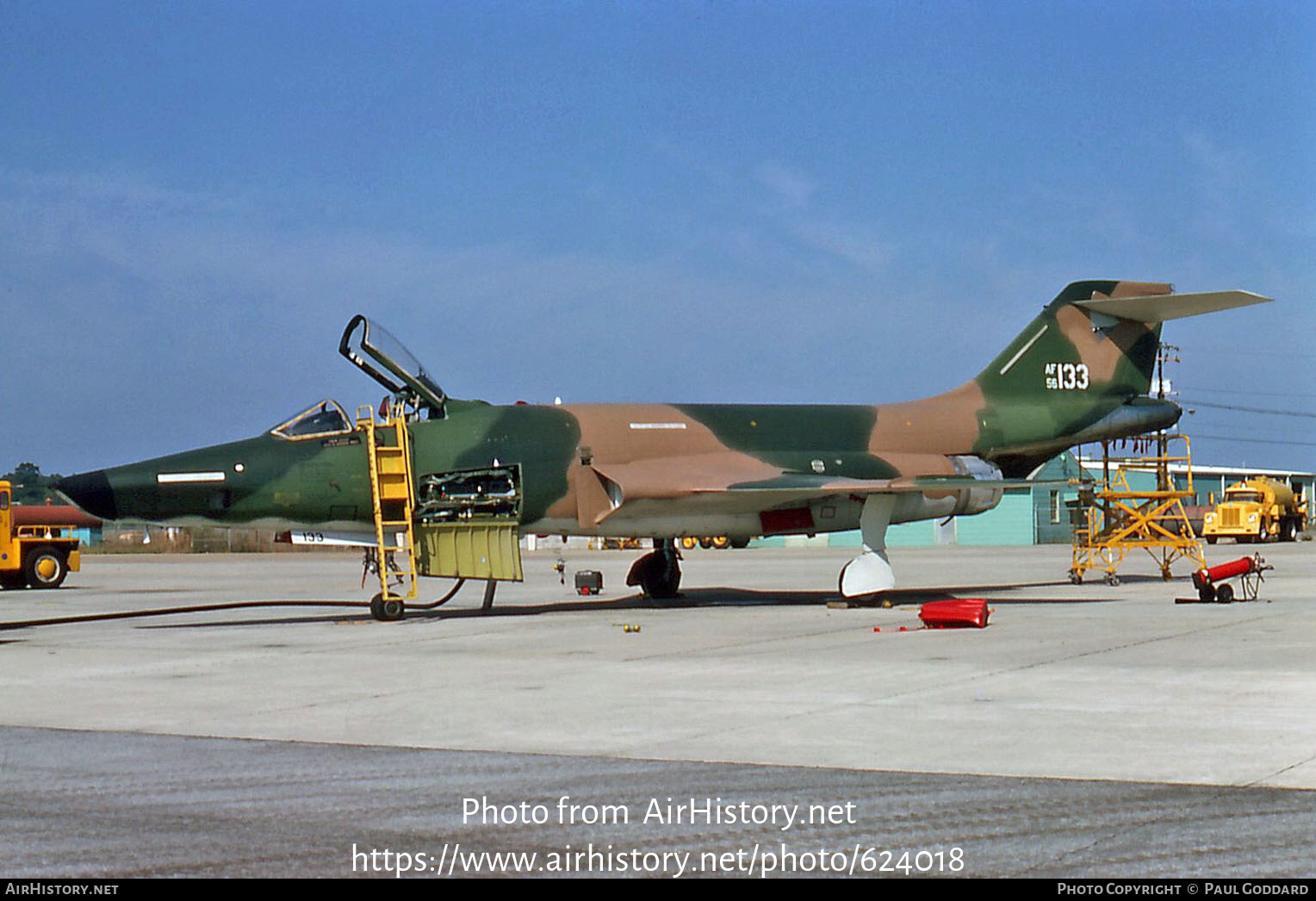 Aircraft Photo of 56-133 / AF56-133 | McDonnell RF-101C Voodoo | USA - Air Force | AirHistory.net #624018