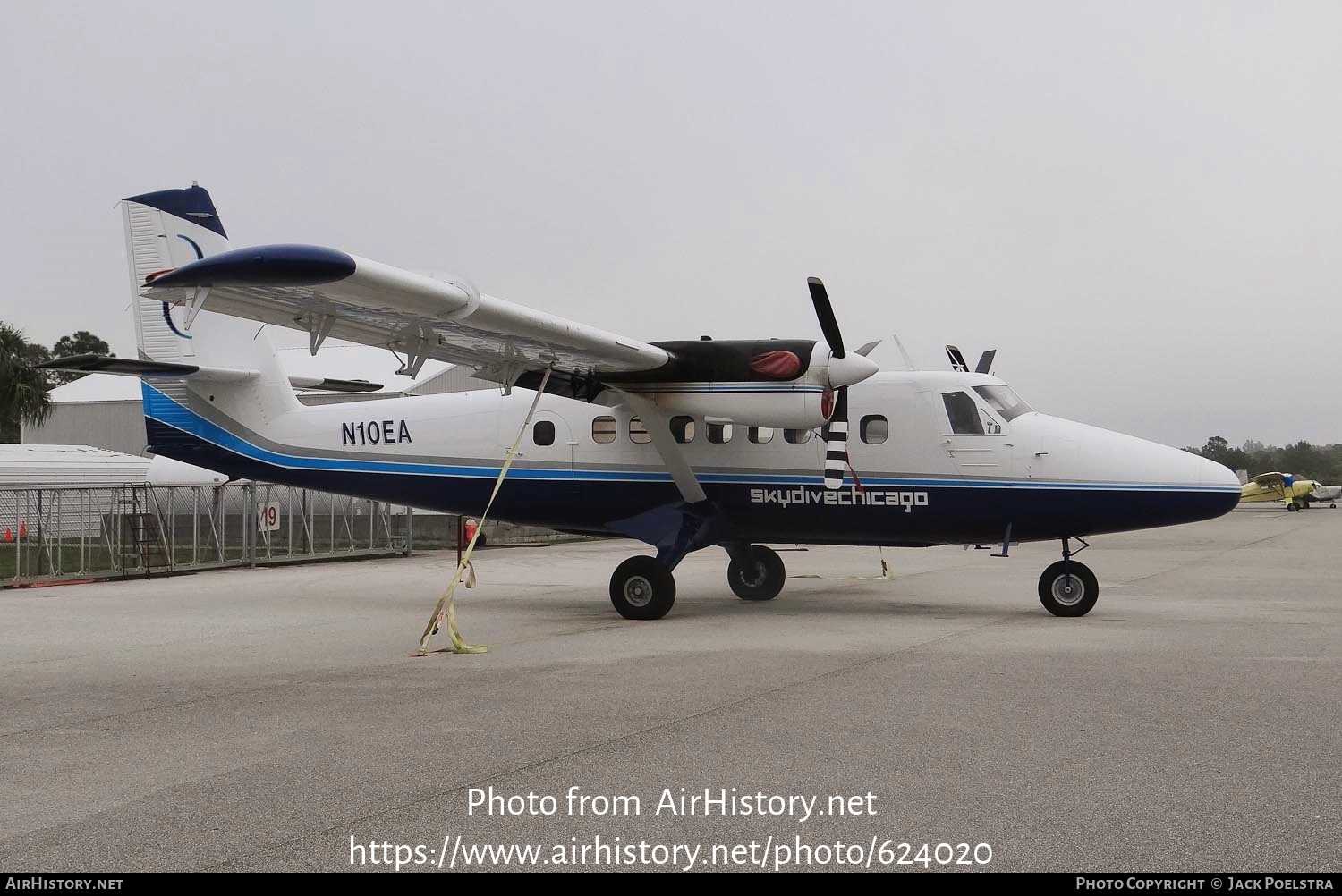 Aircraft Photo of N10EA | De Havilland Canada DHC-6-200 Twin Otter | Skydive Chicago | AirHistory.net #624020