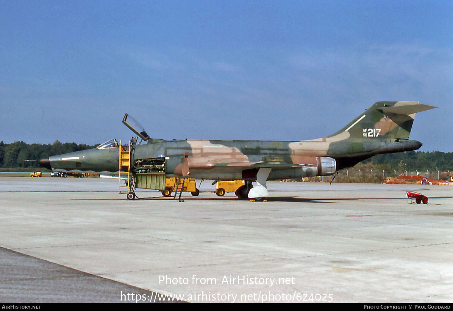 Aircraft Photo of 56-217 / AF56-217 | McDonnell RF-101C Voodoo | USA - Air Force | AirHistory.net #624025