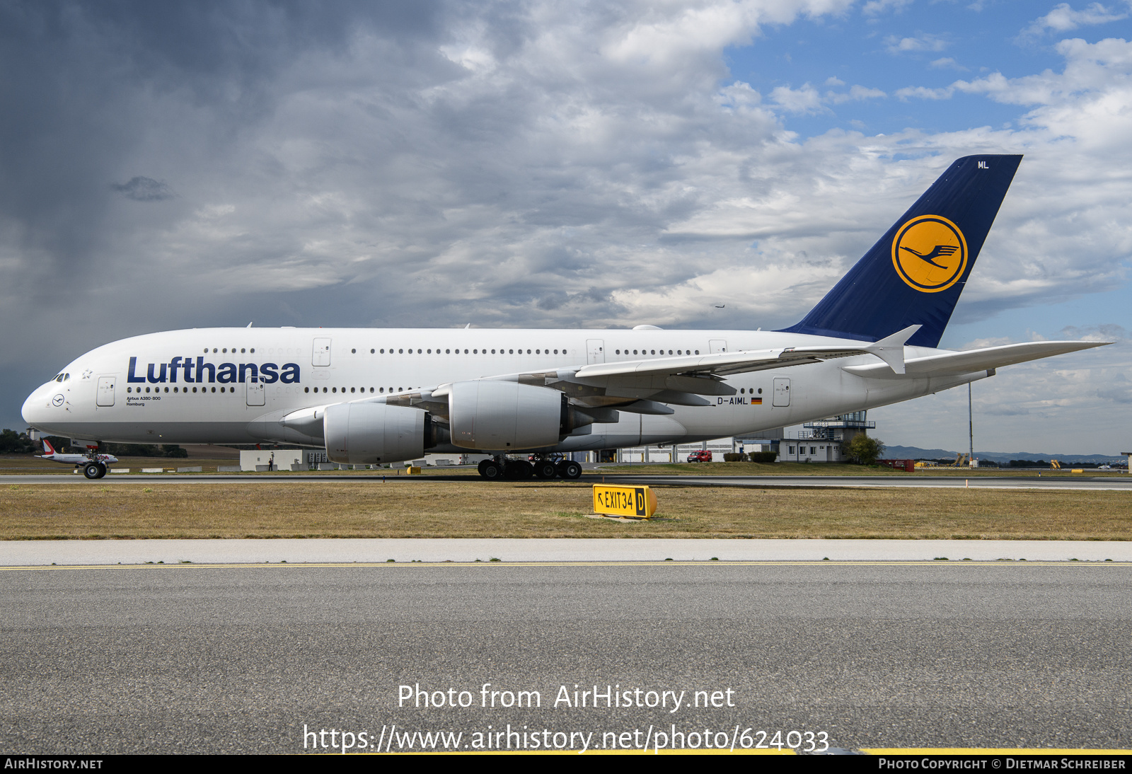 Aircraft Photo of D-AIML | Airbus A380-841 | Lufthansa | AirHistory.net #624033