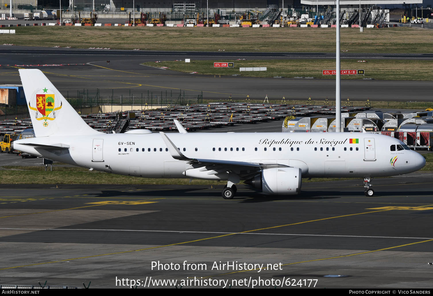 Aircraft Photo of 6V-SEN | Airbus ACJ320 (A320-251N/CJ) | République du Sénégal | AirHistory.net #624177