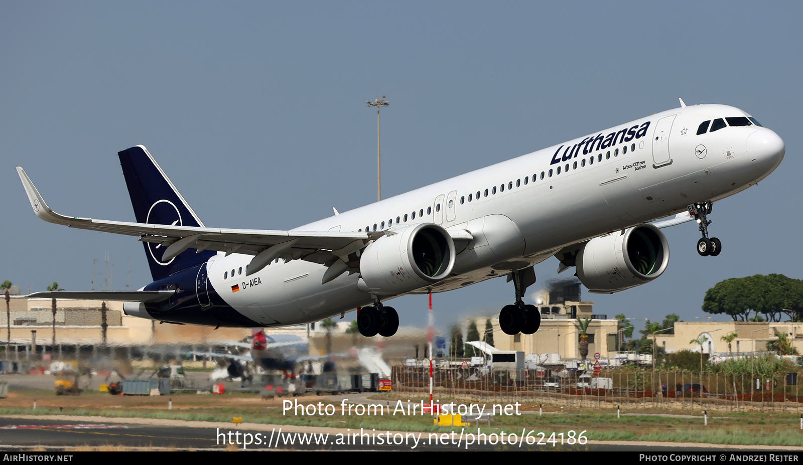 Aircraft Photo of D-AIEA | Airbus A321-271NX | Lufthansa | AirHistory.net #624186