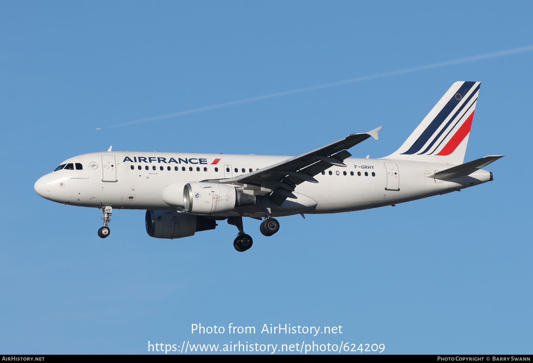 Aircraft Photo of F-GRHY | Airbus A319-111 | Air France | AirHistory.net #624209