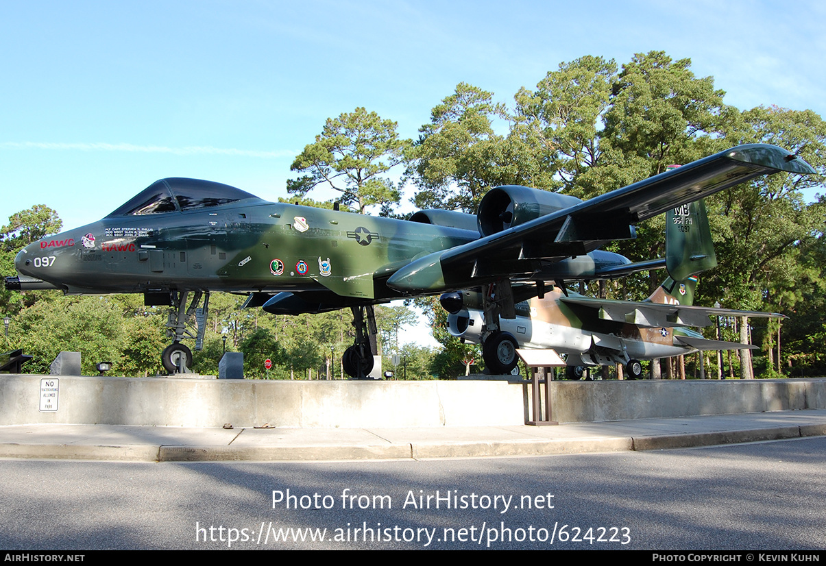 Aircraft Photo of 79-0097 | Fairchild A-10A Thunderbolt II | USA - Air Force | AirHistory.net #624223