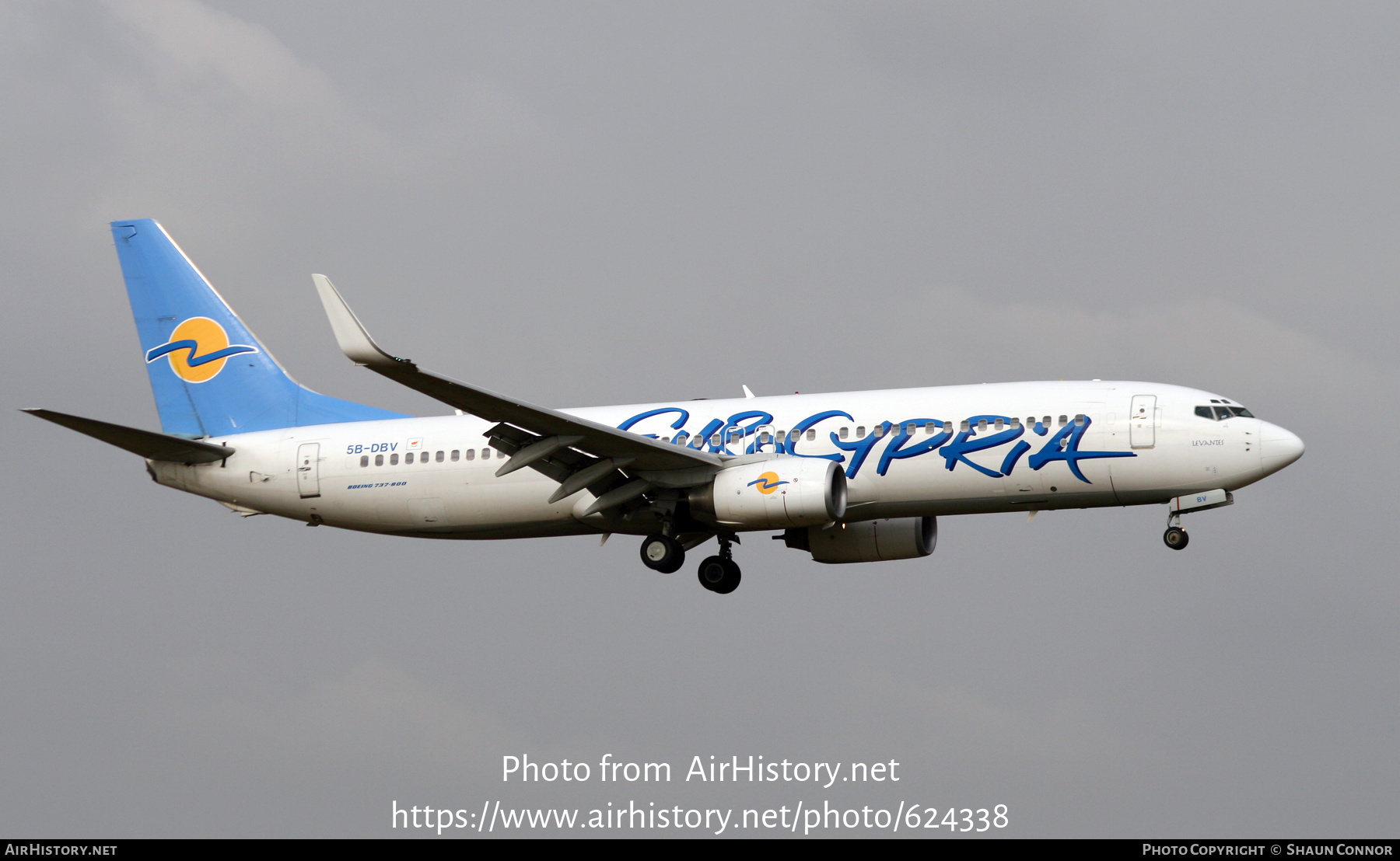 Aircraft Photo of 5B-DBV | Boeing 737-8Q8 | Eurocypria Airlines | AirHistory.net #624338